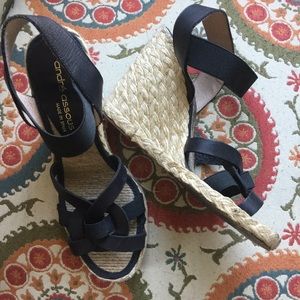 Andre Assous Strappy Wedge Espadrilles